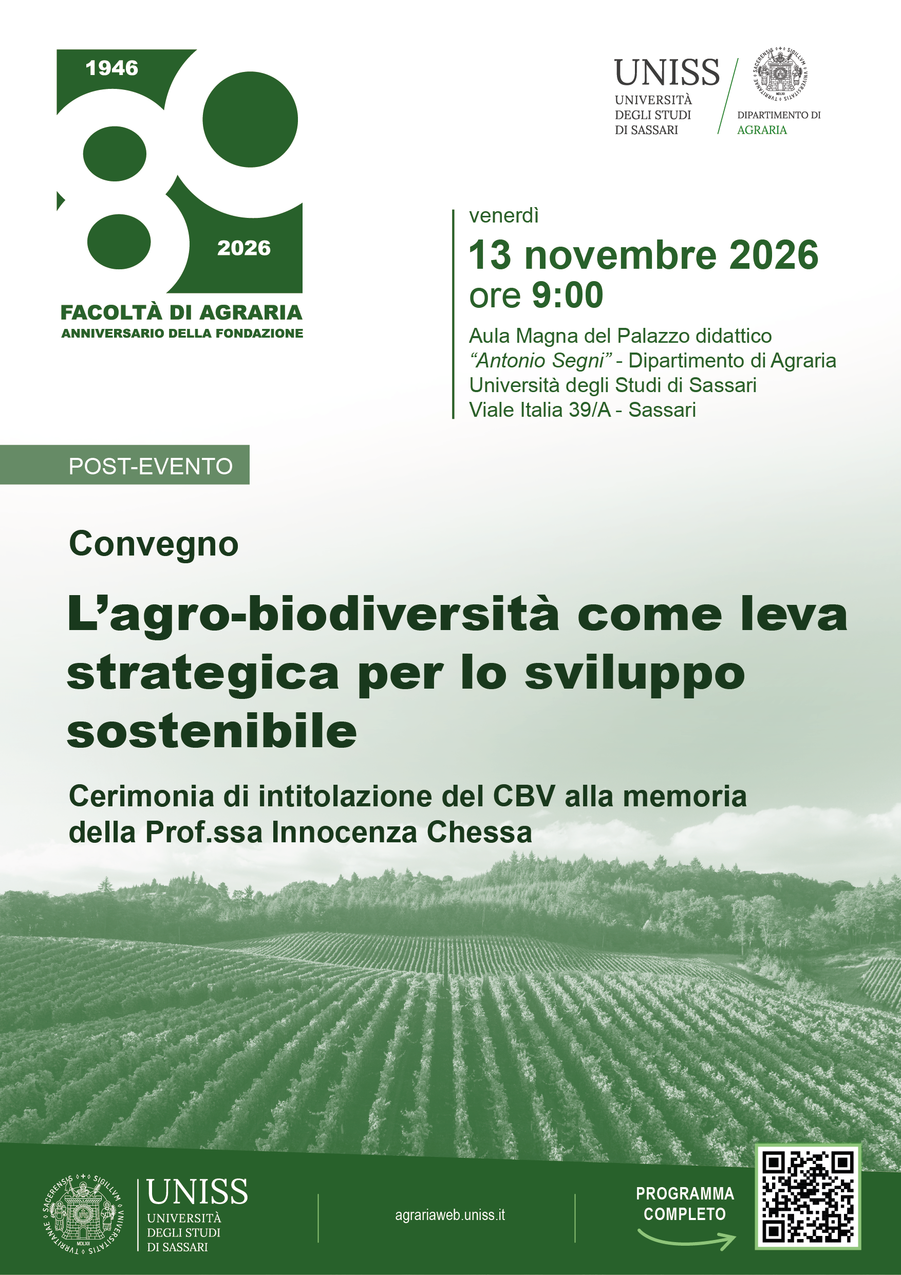 Locandina 80 di Agraria_13_novembre