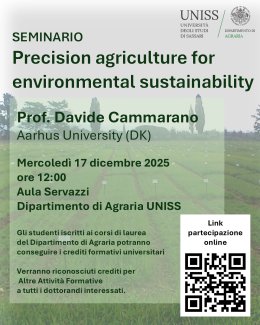 locandina Precision Agriculture 17dic25