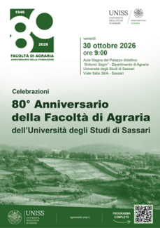 locandina 80 Anniversario Agraria